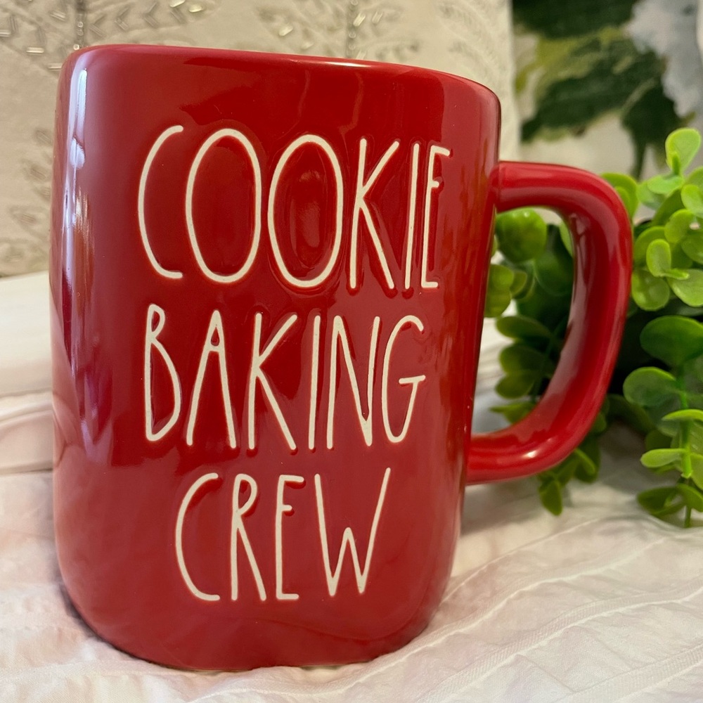 Rae Dunn COOKIE BAKING CREW mug